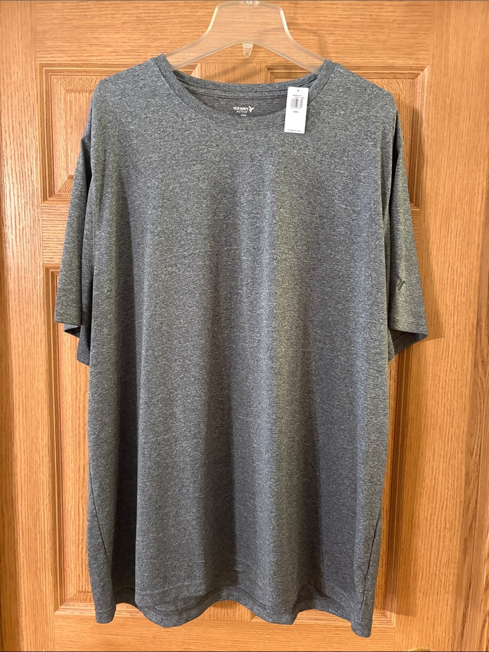 Men's Old Navy Active Heather Gray Crew Neck T-Shirt